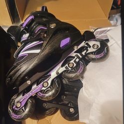 Kids Adjustable Skates Size 3-4