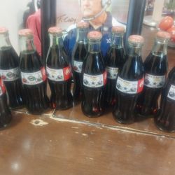 Dallas Cowboys Super Bowl Coke Bottles 