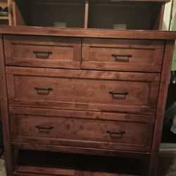 Tall Dresser with multiple storage 