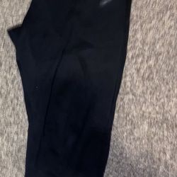 Black nike tech fleece sweatpants (small)