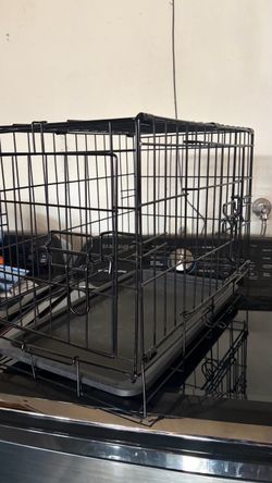 small dog cage