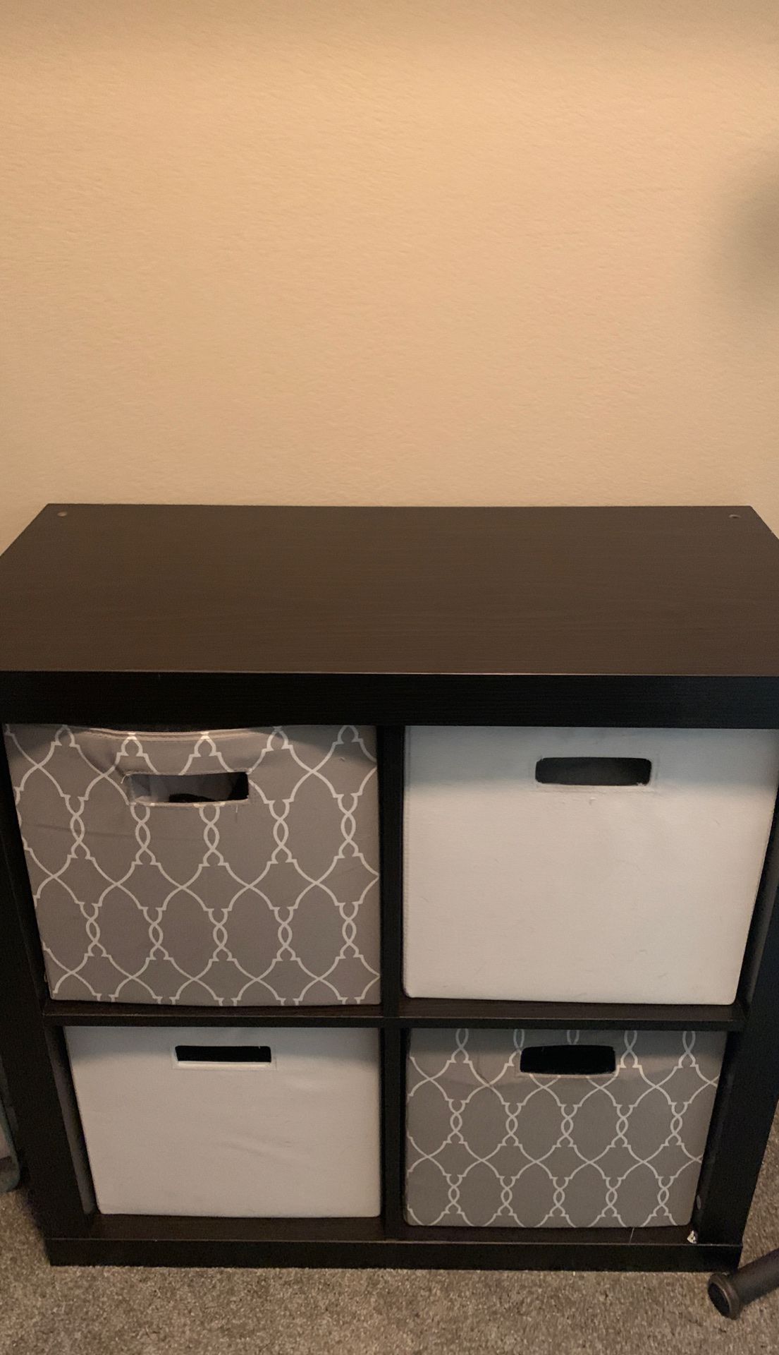 4 cube shelf organizer
