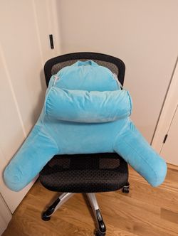 Wayfair TV and Reading Bolster/Backrest Pillow Cover & Insert (Sky Blue)