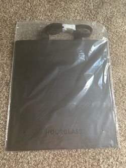 Hourglass Leather Tote bag