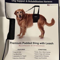Dog Support and Harness 