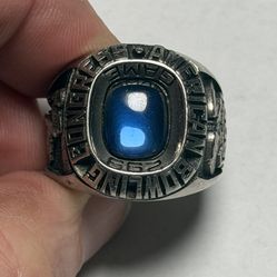 Vintage Sapphire 299 ABC Bowling Ring