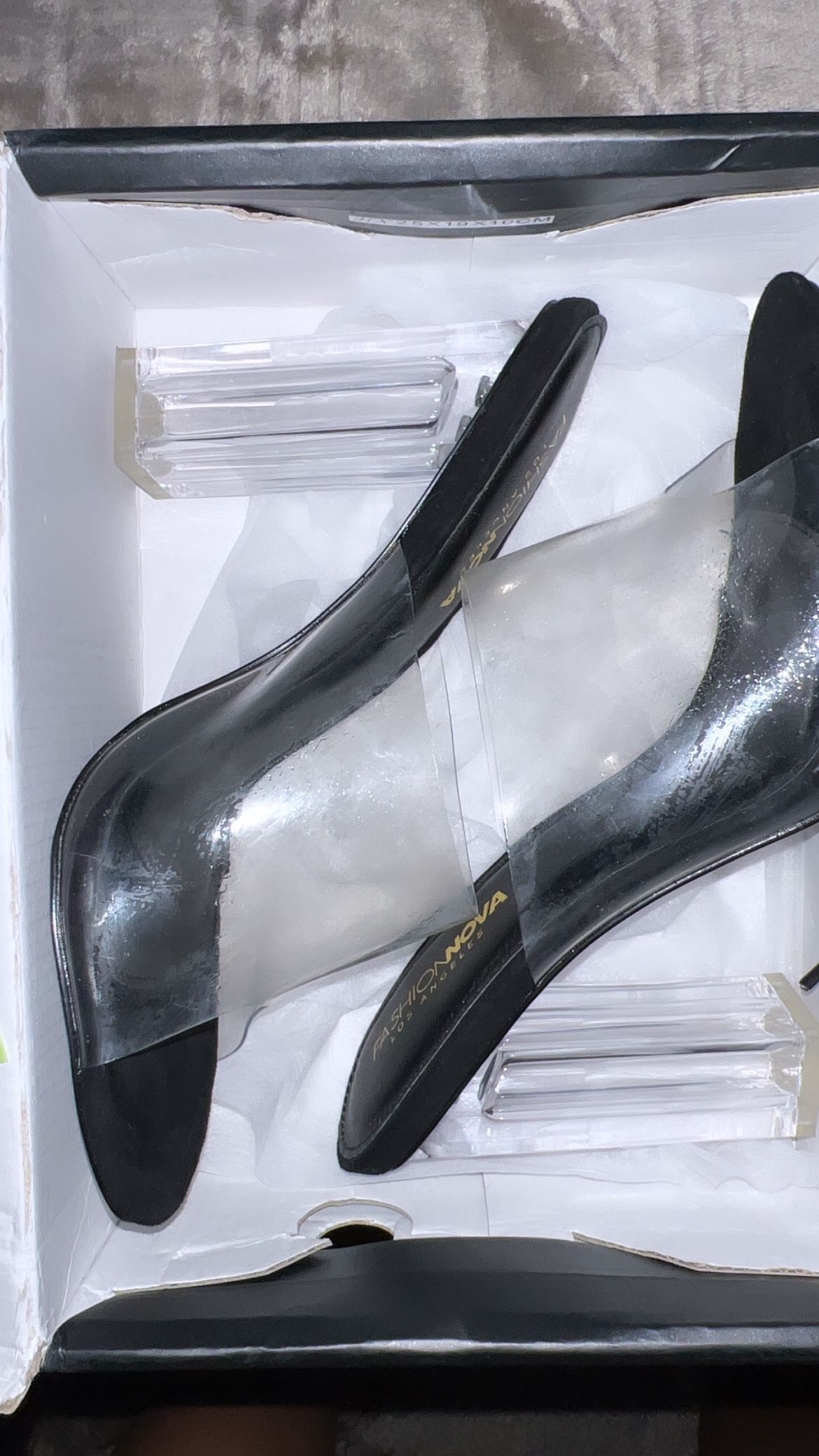 Clear Heels