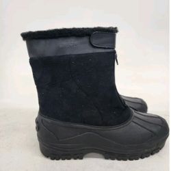 POLAR Mens Muck Nylon Strap Lace Up Duck Snow Winter Flat Rain Outdoor Boots..... CHECK OUT MY PAGE FOR MORE ITEMS