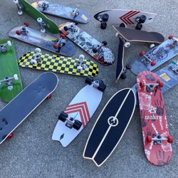 Skateboards And Decks 