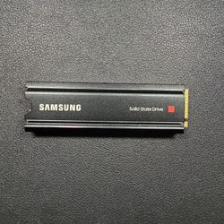 2tb Samsung NVMe SSD with Heatsink