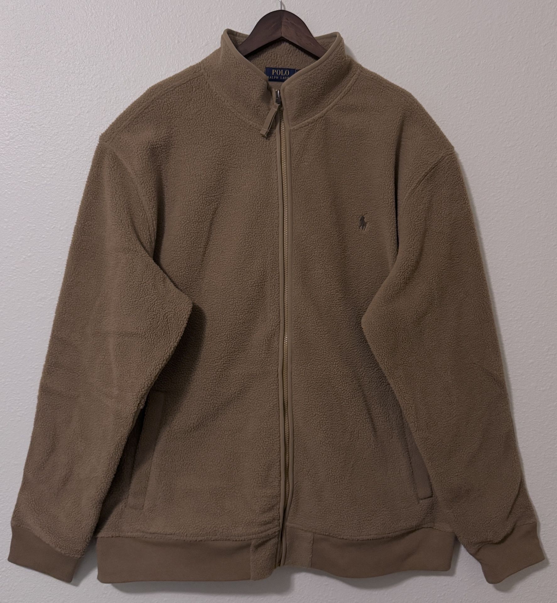 Polo Ralph Lauren Men's Brushed Fleece Jacket - Size 2XLT