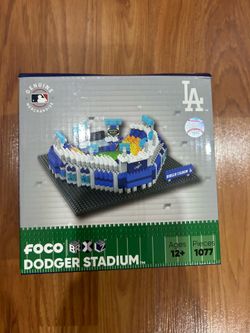 LA Dodgers MLB BRXLZ Stadium Building Block Set