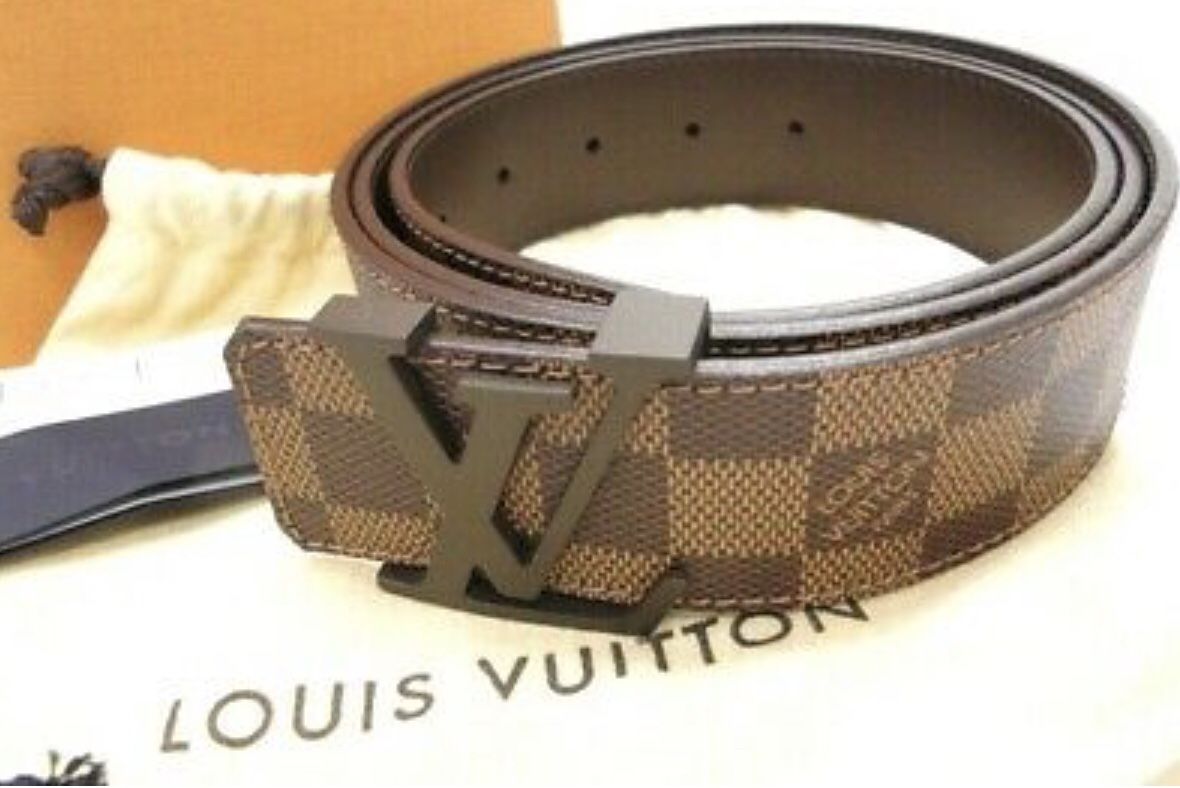 Louis Vuitton ebene belt