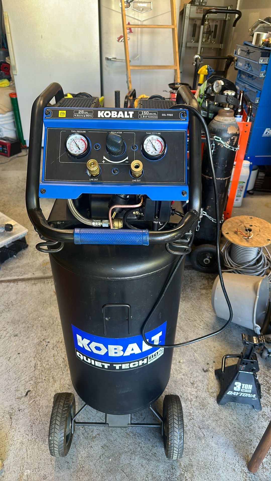Kobalt Quiet Tech Air compressor