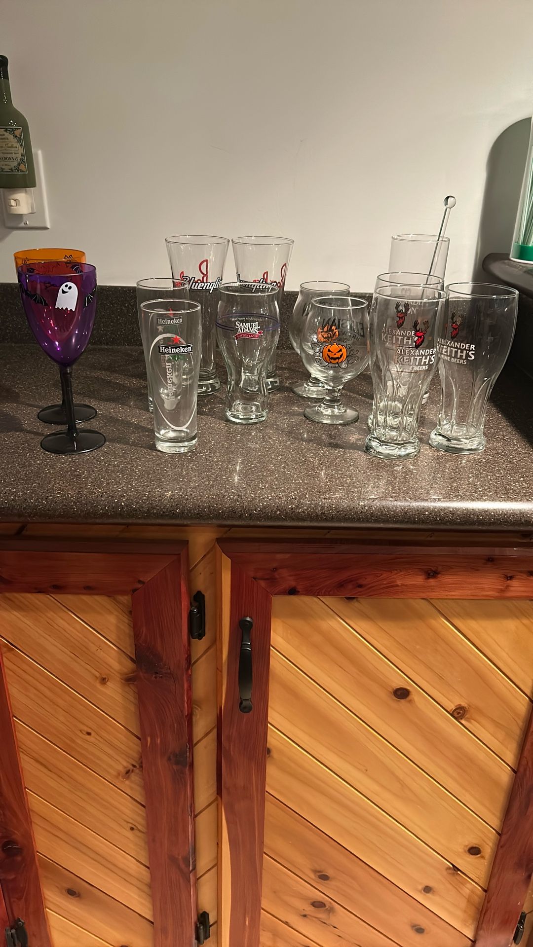 Assorted Beer Glasses