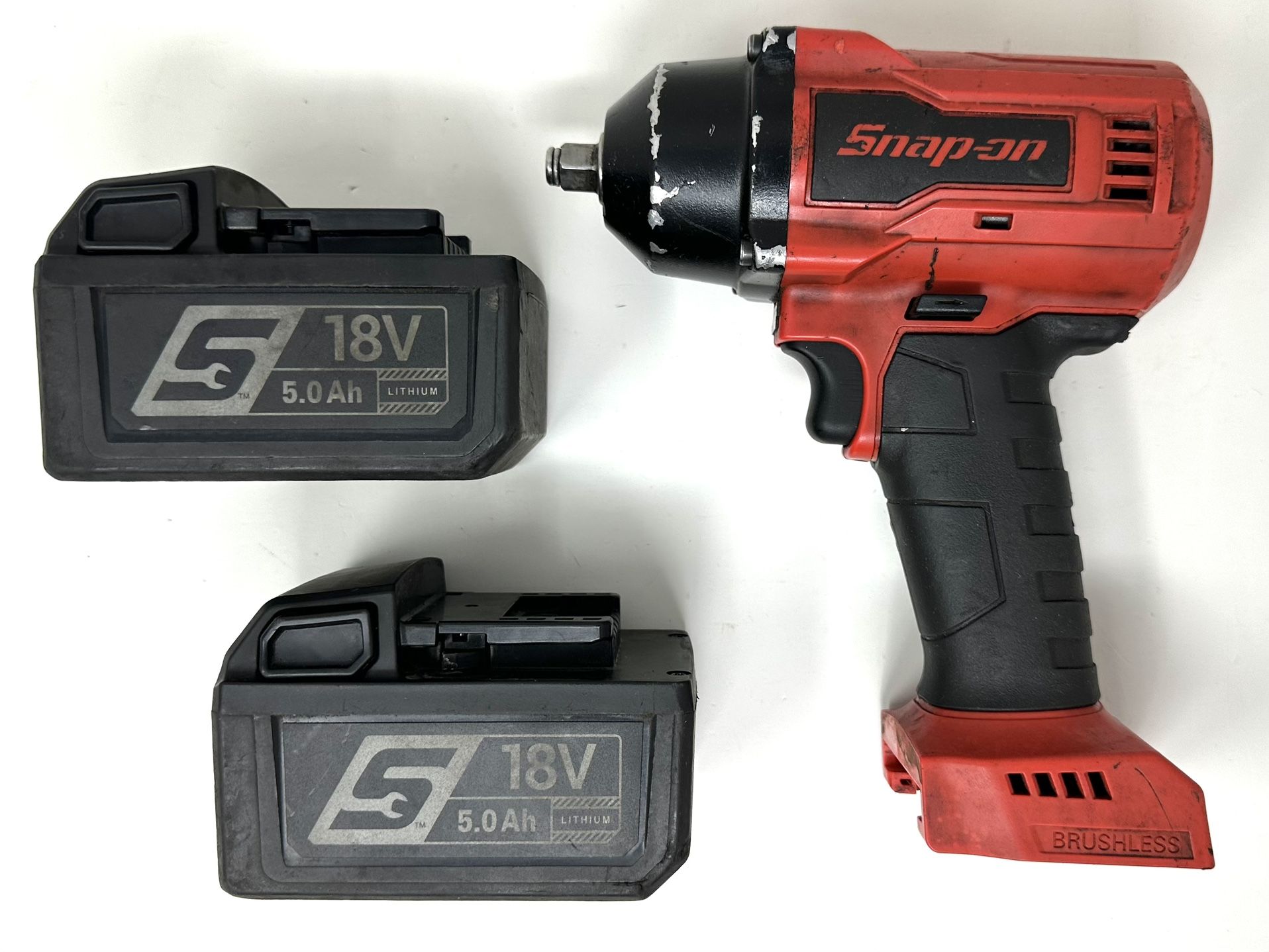 Snap-On CT9010 - 18V 3/8" Dr Li-Ion Cordless Impact Wrench + 2 Batteries