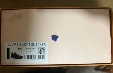 Black lv shoes