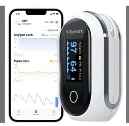 Rechargeable Oxygen Meter Finger Pulse Oximeter