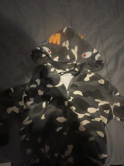 Bape Hoodie Grey