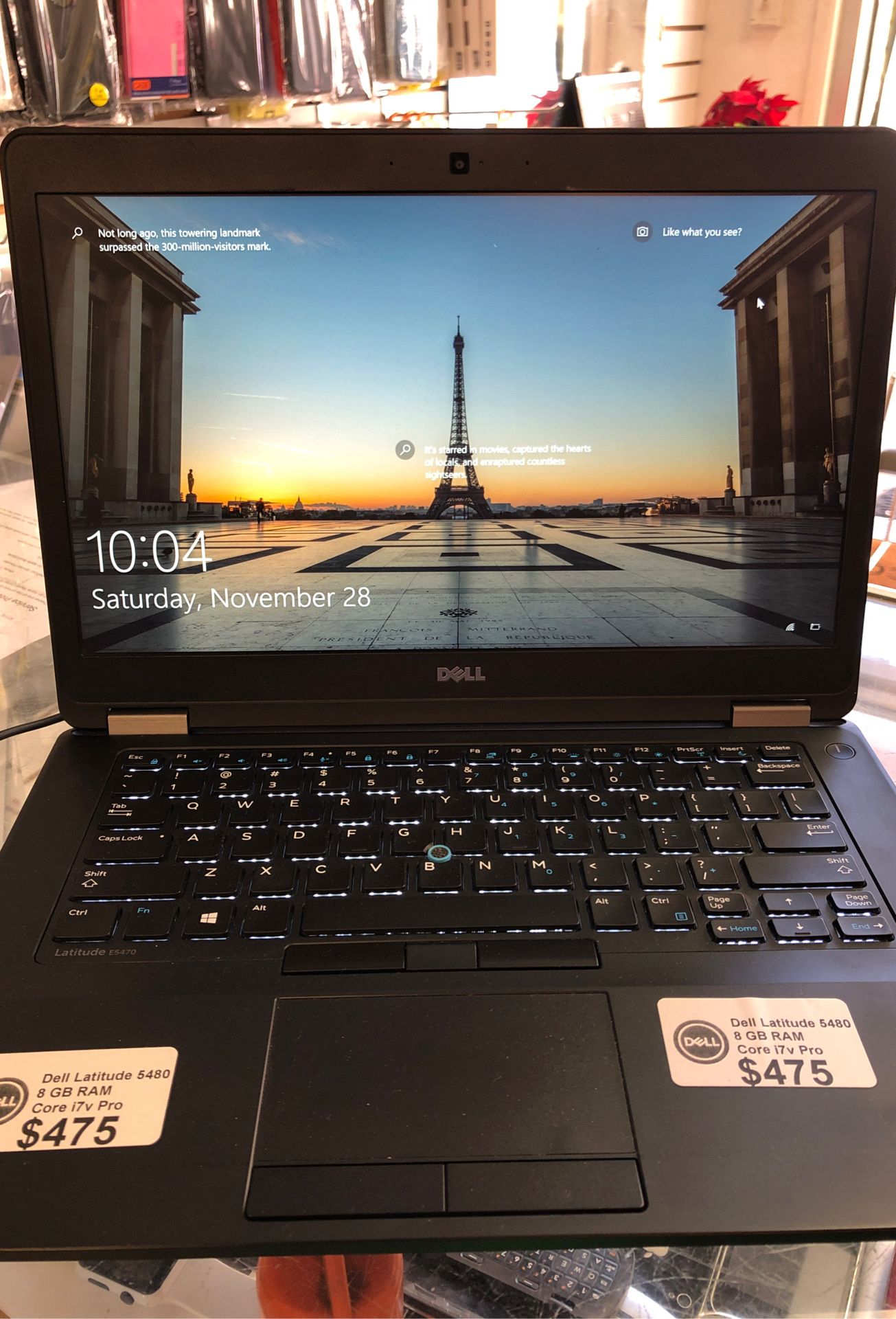 Dell 5480 Core i7, 8GB Ram $400$ Black Friday Sale!