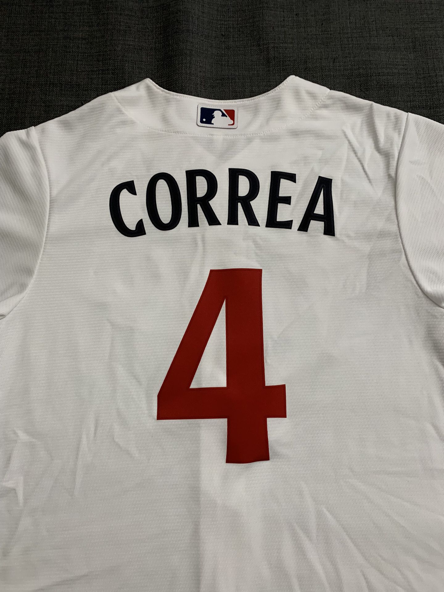 NIKE Carlos Correa Minnesota Twins Authentic MLB Jersey #4 White (Men’s -  Small) for Sale in Las Vegas, NV - OfferUp