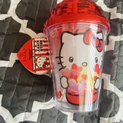 Hello Kitty Valentines Tumbler