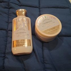Champagne Toast Body Butter And Body Wash