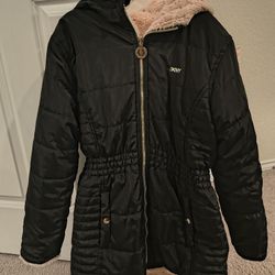 DKNY Girls Winter Coat Size 14–16 – Very Warm