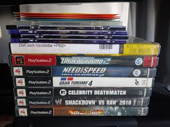 PlayStation 2 games Lot