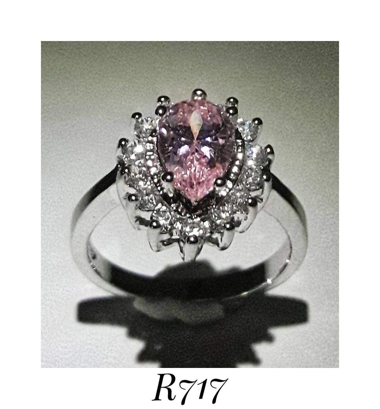 BRAND NEW 10k, 14k & 18k GOLD FILLED PINK SAPPHIRE, PINK KUNZITE or PINK TOPAZ COCKTAIL BLING RINGS "YOUR CHOICE"