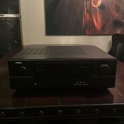 🎵 Denon AV Receiver – Fully Working – Great Sound!