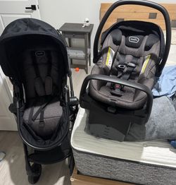Stroller and infant car seat