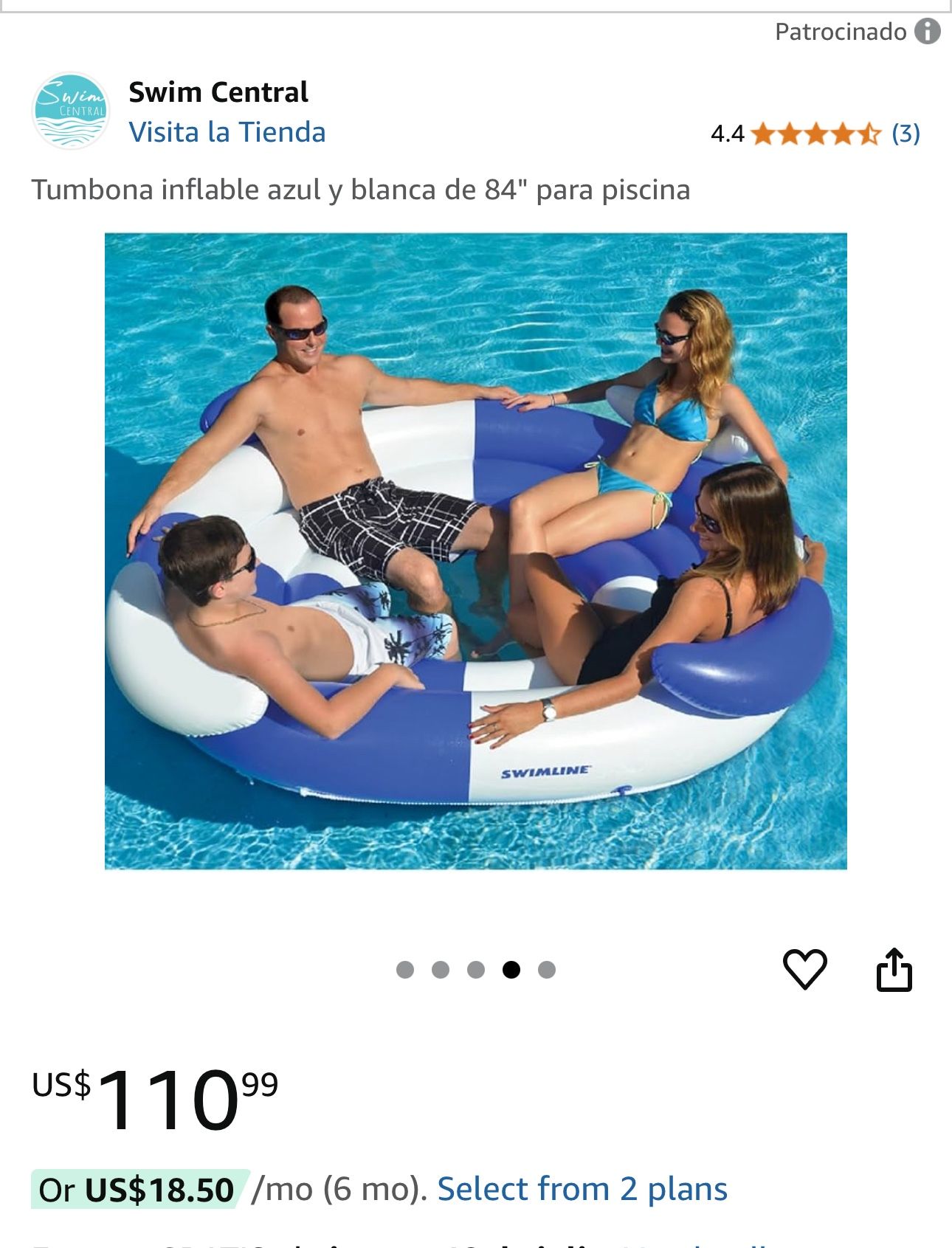 Swim Sofa Isla Tumbona