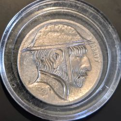 WW1 TRENCH ART  Buffalo Nickel