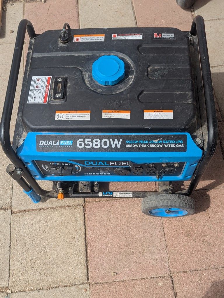 Lo Compre Nuevo Pero No Lo Ocupe  Grnerador De Gas Y De Gasolina 