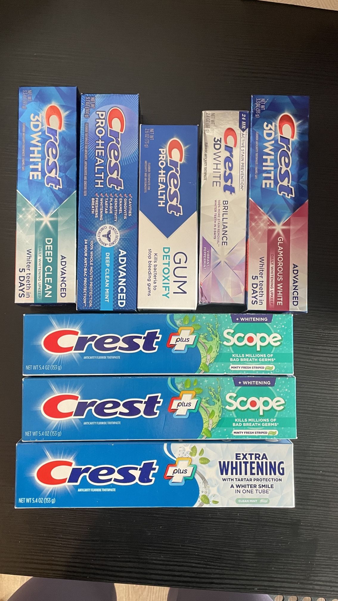 Toothpaste Bundle $20