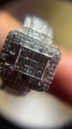 Natural Diamond Ring NOT lab,moissanite,CZs