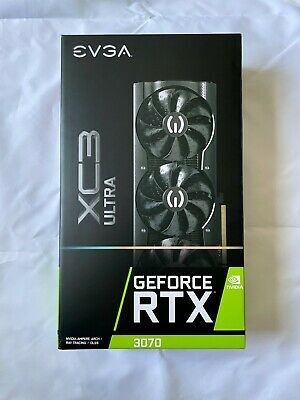 EVGA GeForce RTX 3070 XC3 ULTRA 8GB GDDR6 Nvidia Graphics Card

