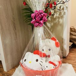 Hello Kitty Gift Basket
