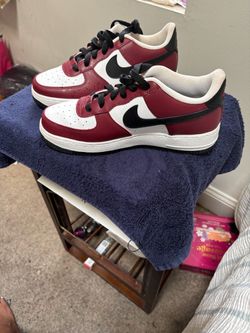 Nike Air Force 1 Low Red White Black