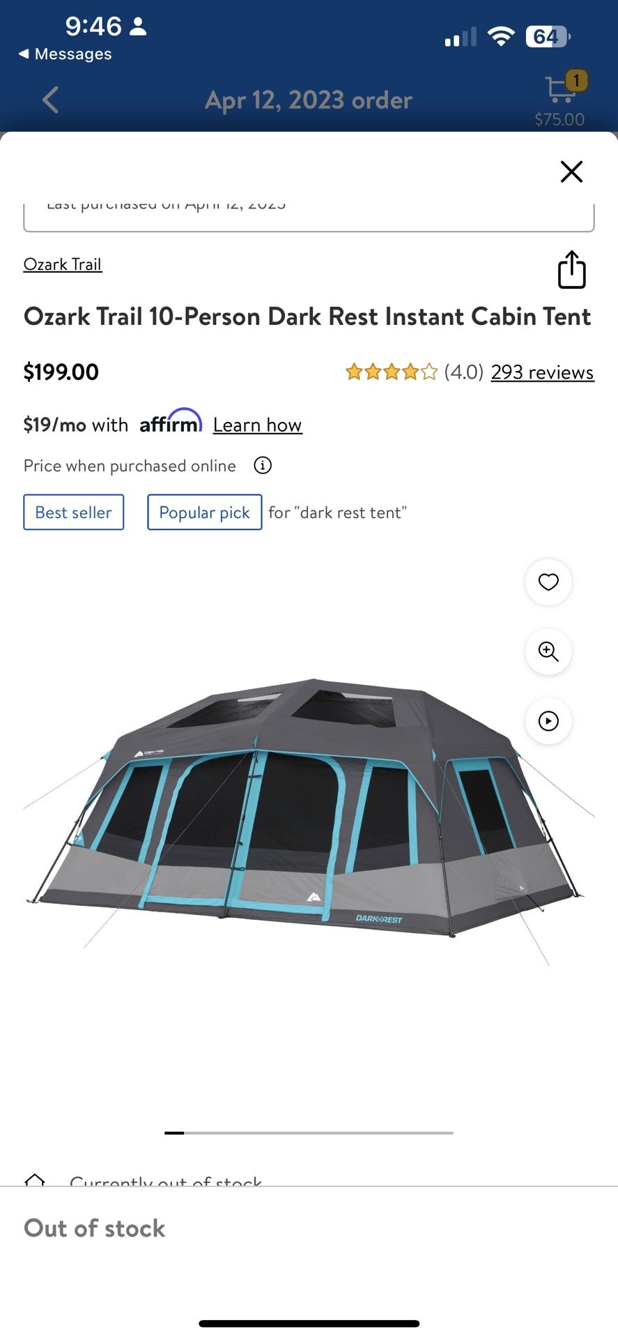 Ozrack 10 Person Tent