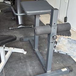 Roman Chair Hyperextension Bench