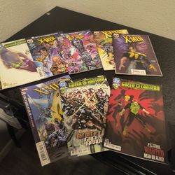 Little Pile Of Comics X-Men And Green Lantern For Example