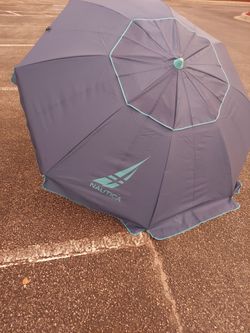 Nautica Beach Umbrella used One week