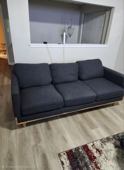 Living Room Couch and Armchair Bundle