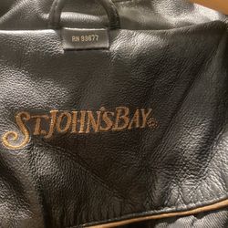 St Johns Bay 4xl leather Jacket 