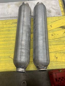 Glass pack Exhaust Mufflers