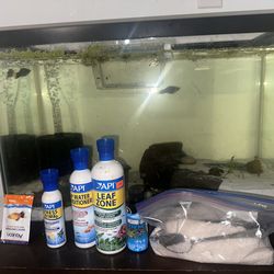 2 tanks one is 40 and the other one is 20