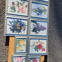 Vintage Style Flowers In Frame