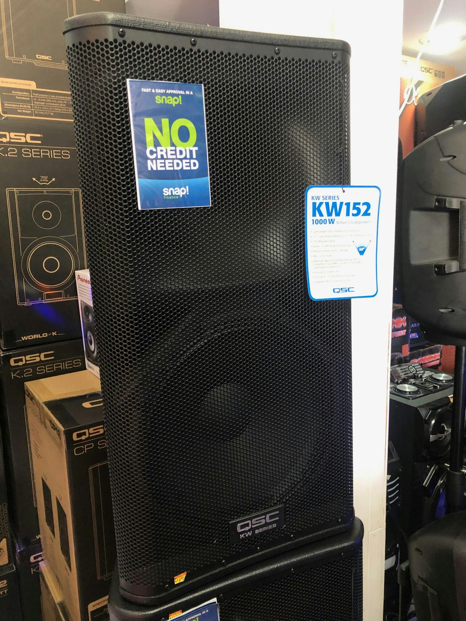 QSC kw152 speaker on sale today guaranteed lowest prices in LA